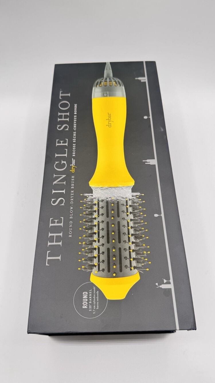 Drybar The Single Shot 2.25" Round Blow-Dryer Brush Ionic Technology Shiny Hair